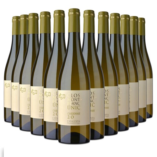 Case of 12 Clos Montblanc Unic Chardonnay 75cl White Wine